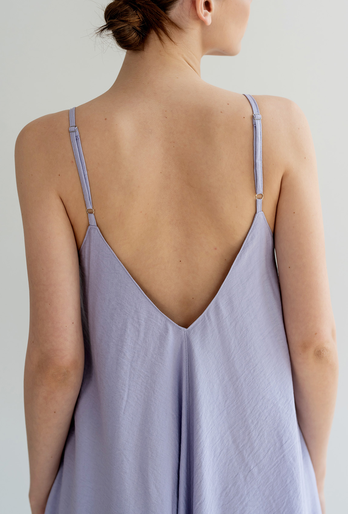 Лавандовый сарафан лен —  637657. Maritel. Изображенние 2