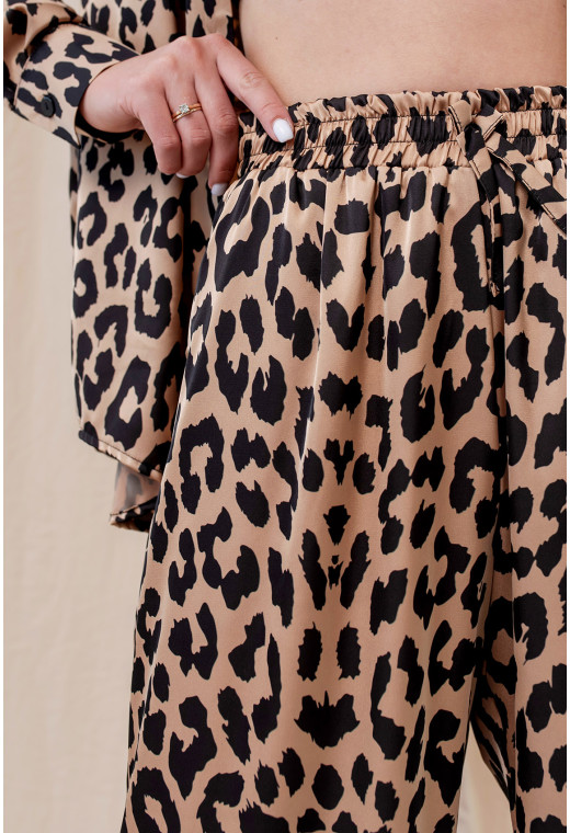 Шовкові леопардові штани —  482287. Maritel. Зображення 1 Шовкові леопардові штани —  482287. Maritel. Зображення 1