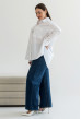 Молочная рубашка льняная — 873119. Maritel. Изображенние 1 Молочная рубашка льняная — 873119. Maritel. Изображенние 1