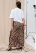 Леопардова шовкова спідниця. Maritel. Зображення 2 Леопардова шовкова спідниця. Maritel. Зображення 2