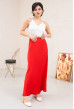 Красная юбка шелк макси — 954426. Maritel Красная юбка шелк макси — 954426. Maritel