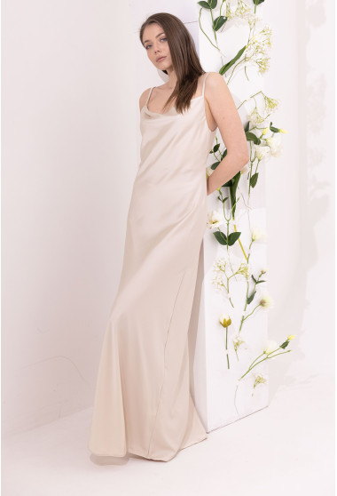 Золотое платье комбинация. Maritel. Изображенние 1