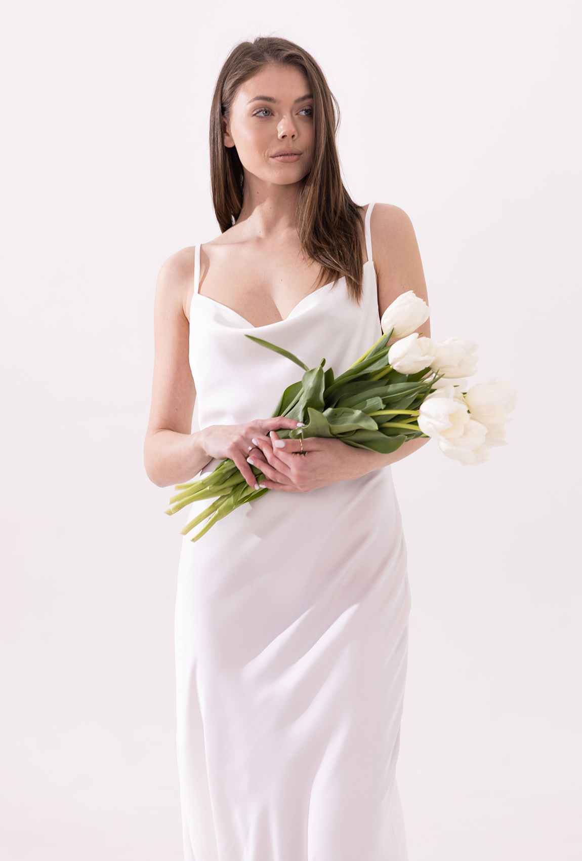 Молочна сукня комбінація —  868845. Maritel. Зображення 1