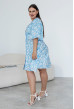 Сукня штапель блакитна в квітку — 768565. Maritel. Зображення 1 Сукня штапель блакитна в квітку — 768565. Maritel. Зображення 1