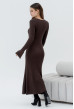 Шоколадное платье вязка с сердцем — 536385. Maritel. Изображенние 1 Шоколадное платье вязка с сердцем — 536385. Maritel. Изображенние 1