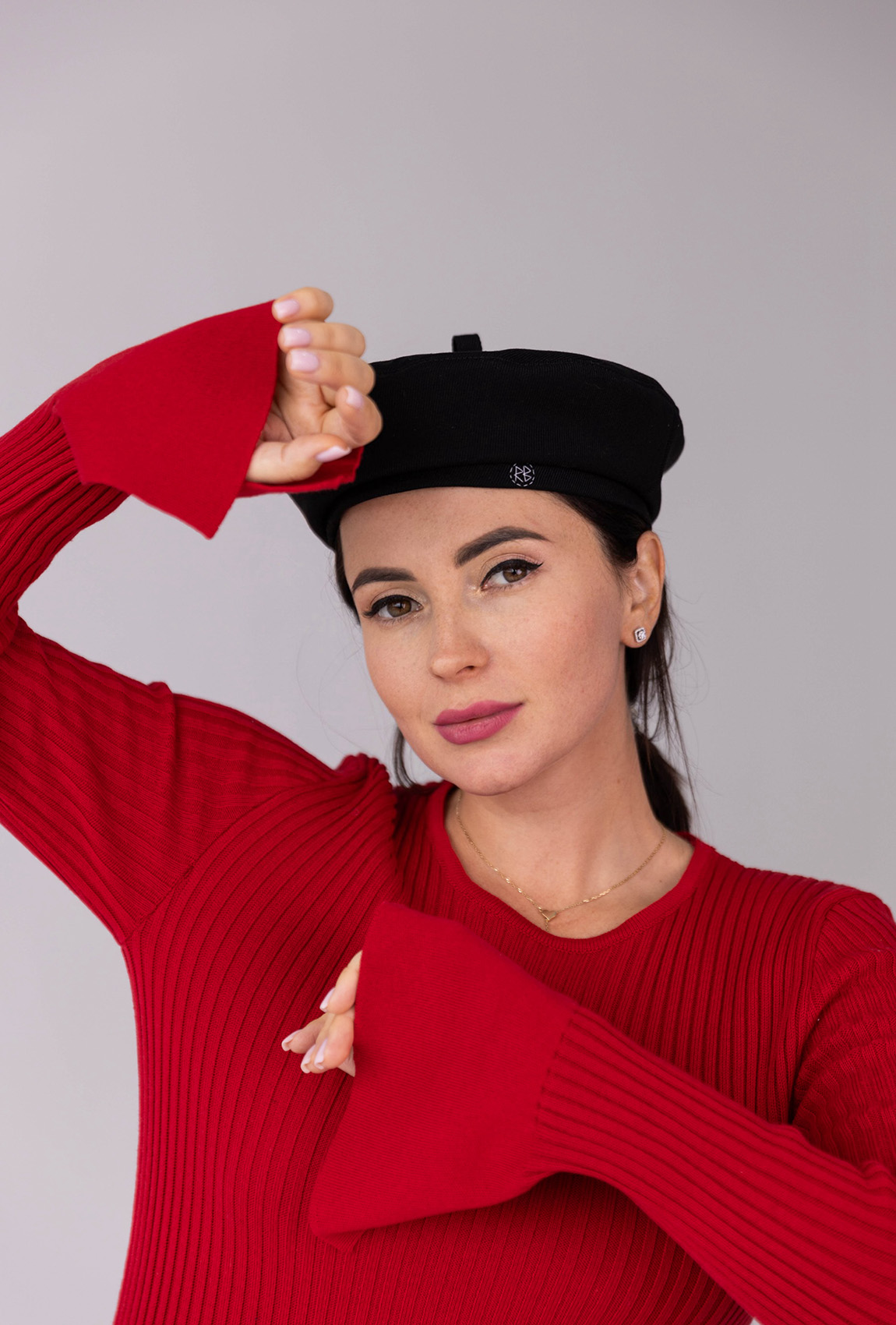 Красное платье вязка с сердцем — 483936. Maritel. Изображенние 6 Красное платье вязка с сердцем — 483936. Maritel. Изображенние 6