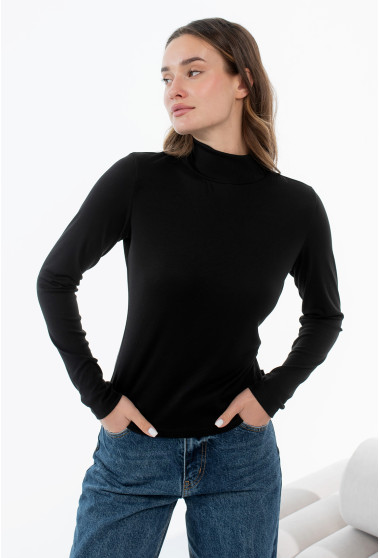 Чорний гольф джерсі. Maritel. Зображення 11