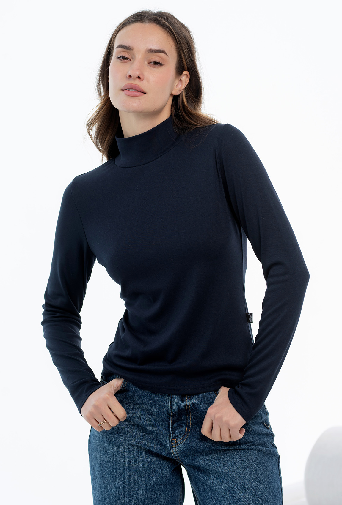 Синій гольф джерсі —  600506. Maritel