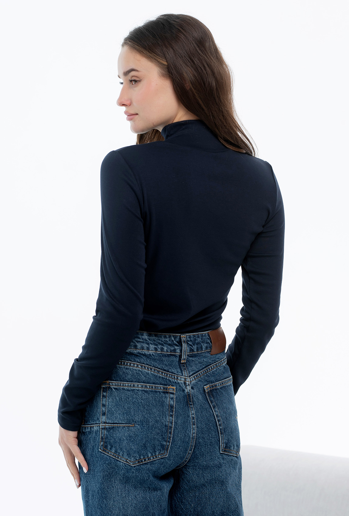 Синій гольф джерсі —  600506. Maritel. Зображення 2