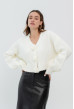 Молочний кардиган з квітками —  891121. Maritel Молочний кардиган з квітками —  891121. Maritel