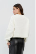 Молочний кардиган з квітками —  891121. Maritel. Зображення 2 Молочний кардиган з квітками —  891121. Maritel. Зображення 2