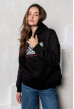 Чорний худі футер Touch gently. Maritel. Зображення 2 Чорний худі футер Touch gently. Maritel. Зображення 2