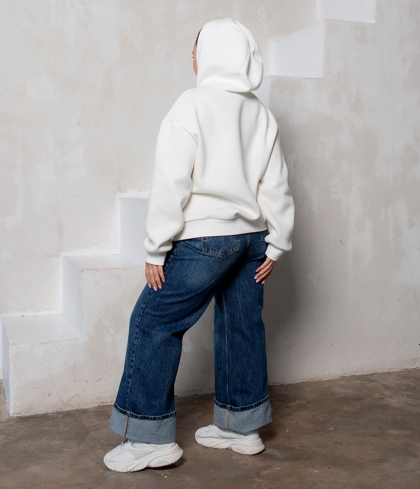 Молочный худи футер Touch gently —  519282. Maritel. Изображенние 1