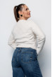 Молочна в'язана кофта з гудзиками. Maritel. Зображення 2 Молочна в'язана кофта з гудзиками. Maritel. Зображення 2