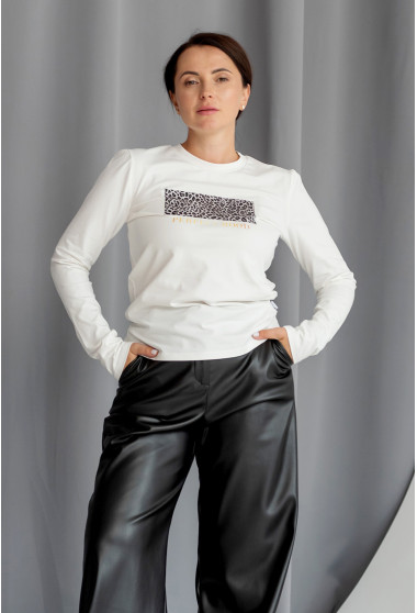 Молочний лонгслів Perfect mood. Maritel. Зображення 11