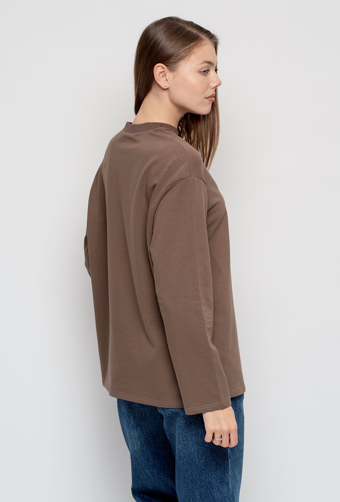 Шоколадний лонгслів крила —  706045. Maritel. Зображення 1