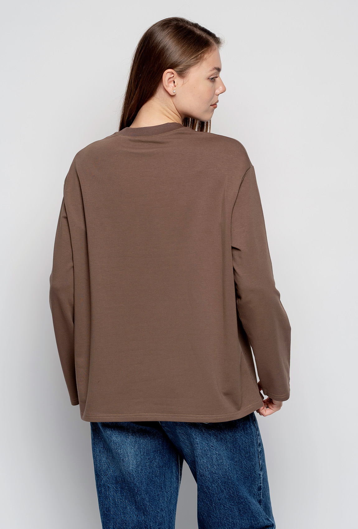 Шоколадний лонгслів крила —  706045. Maritel. Зображення 2