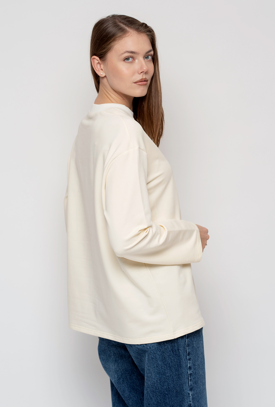 Молочний лонгслів крила —  620639. Maritel. Зображення 1