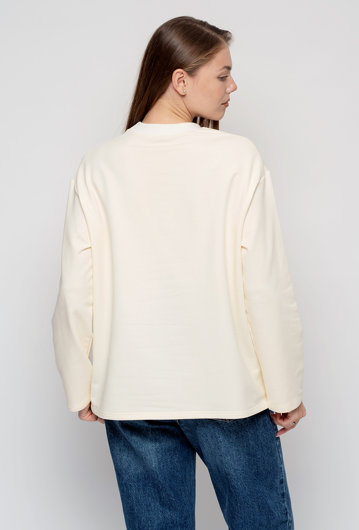 Молочний лонгслів крила —  620639. Maritel. Зображення 2