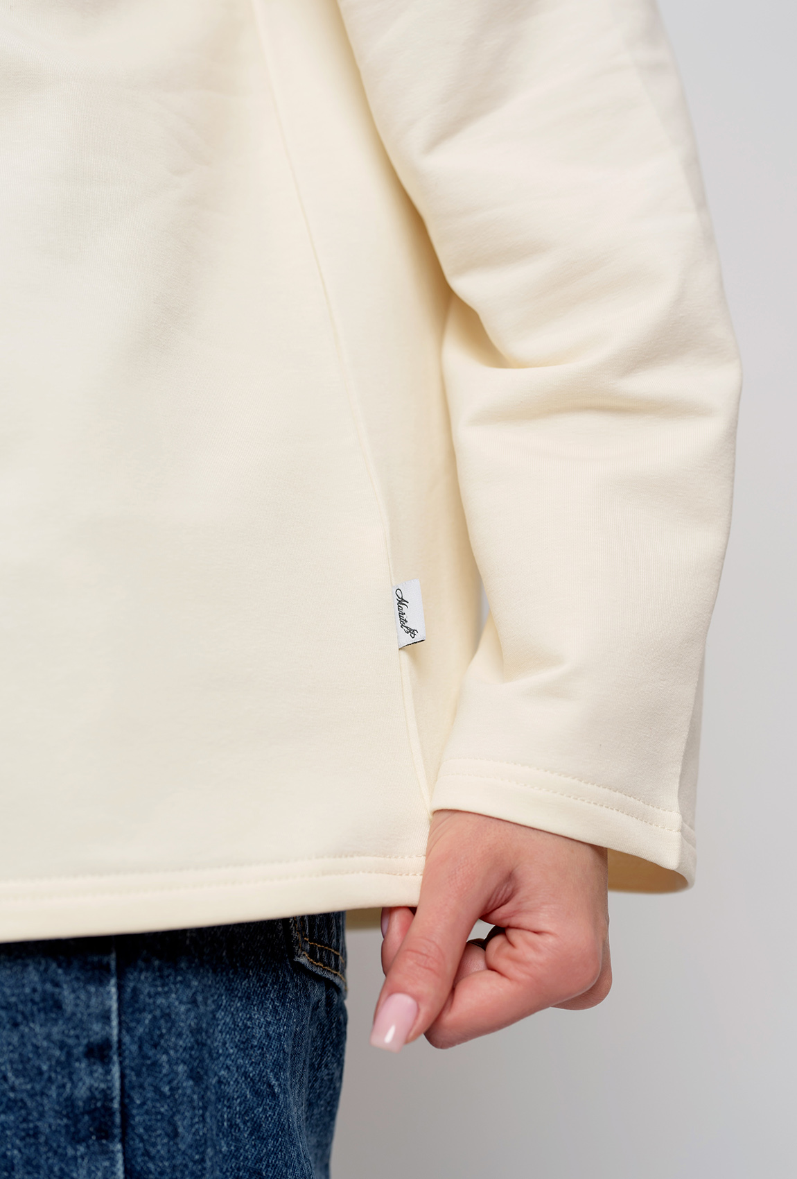 Молочний лонгслів крила —  620639. Maritel. Зображення 5