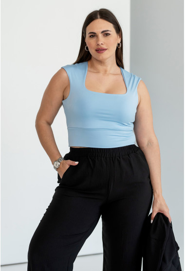 Блакитний топ масло. Maritel. Зображення 1