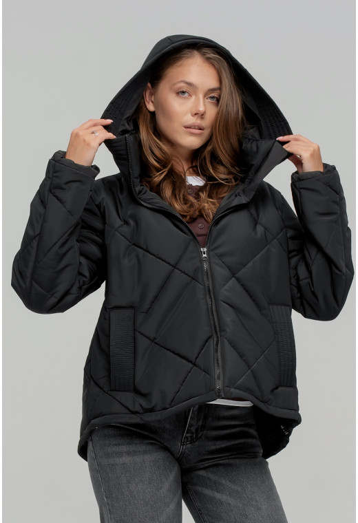 Черная куртка —  514854. Maritel. Изображенние 3 Черная куртка —  514854. Maritel. Изображенние 3