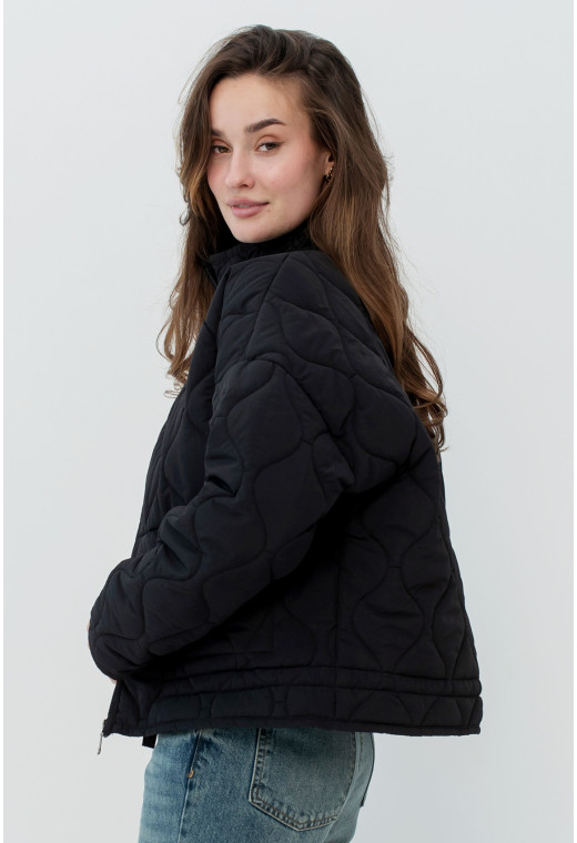 Черная весенняя куртка —  464056. Maritel. Изображенние 4 Черная весенняя куртка —  464056. Maritel. Изображенние 4