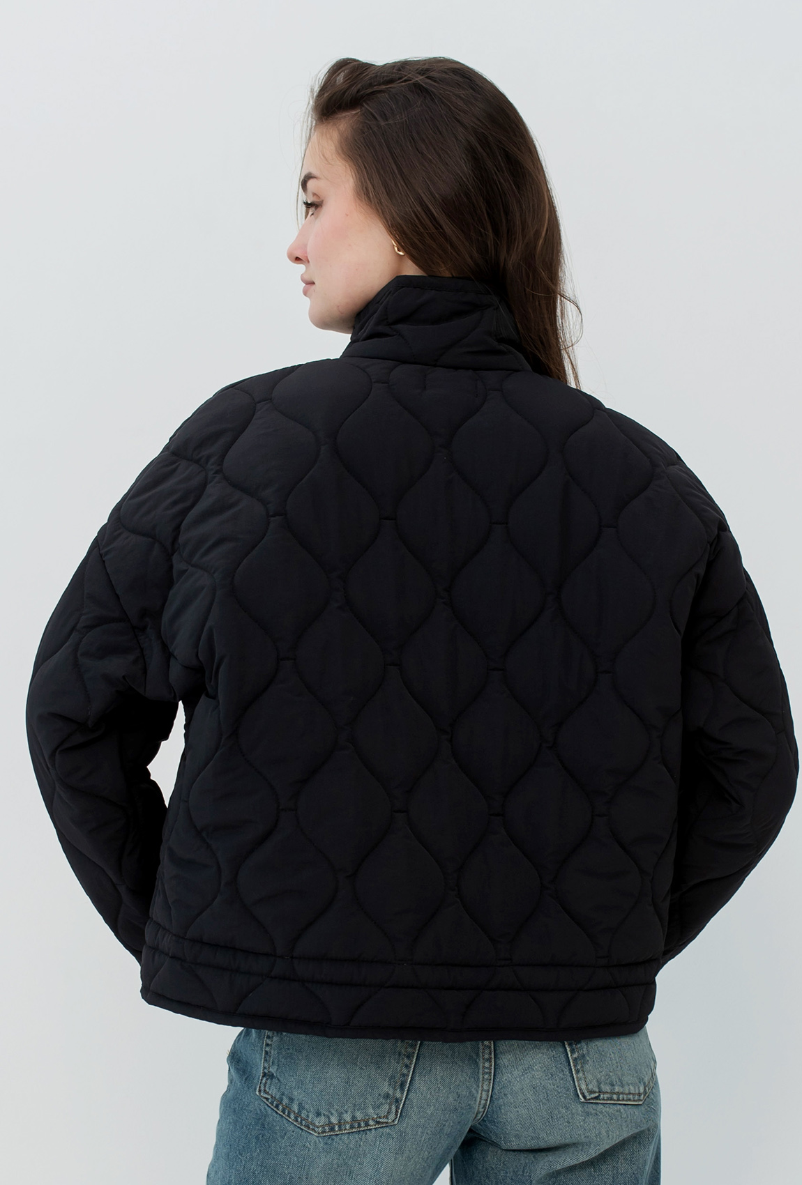 Черная весенняя куртка —  464056. Maritel. Изображенние 5