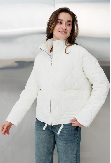Молочная весенняя куртка. Maritel. Изображенние 10