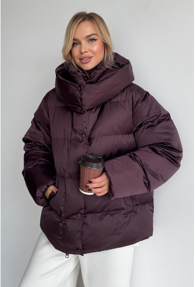 Вишневый пуховик. Maritel. Изображенние 1