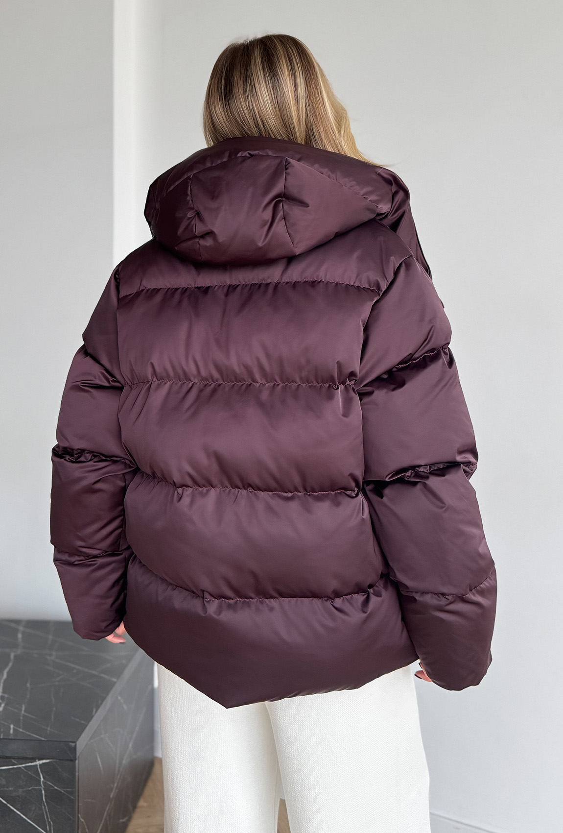 Вишневый пуховик —  107926. Maritel. Изображенние 2