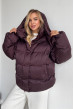 Вишневий пуховик. Maritel. Зображення 3 Вишневий пуховик. Maritel. Зображення 3