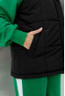 Черная весенняя жилетка —  823540. Maritel. Изображенние 4 Черная весенняя жилетка —  823540. Maritel. Изображенние 4