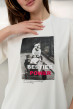 Молочна оверсайз футболка Besties power. Maritel. Зображення 3 Молочна оверсайз футболка Besties power. Maritel. Зображення 3