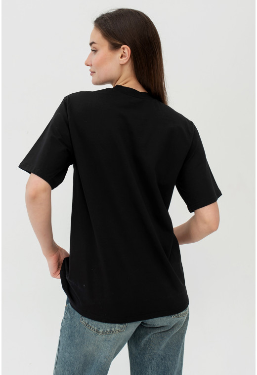 Чорна футболка крила — 336313. Maritel. Зображення 1 Чорна футболка крила — 336313. Maritel. Зображення 1