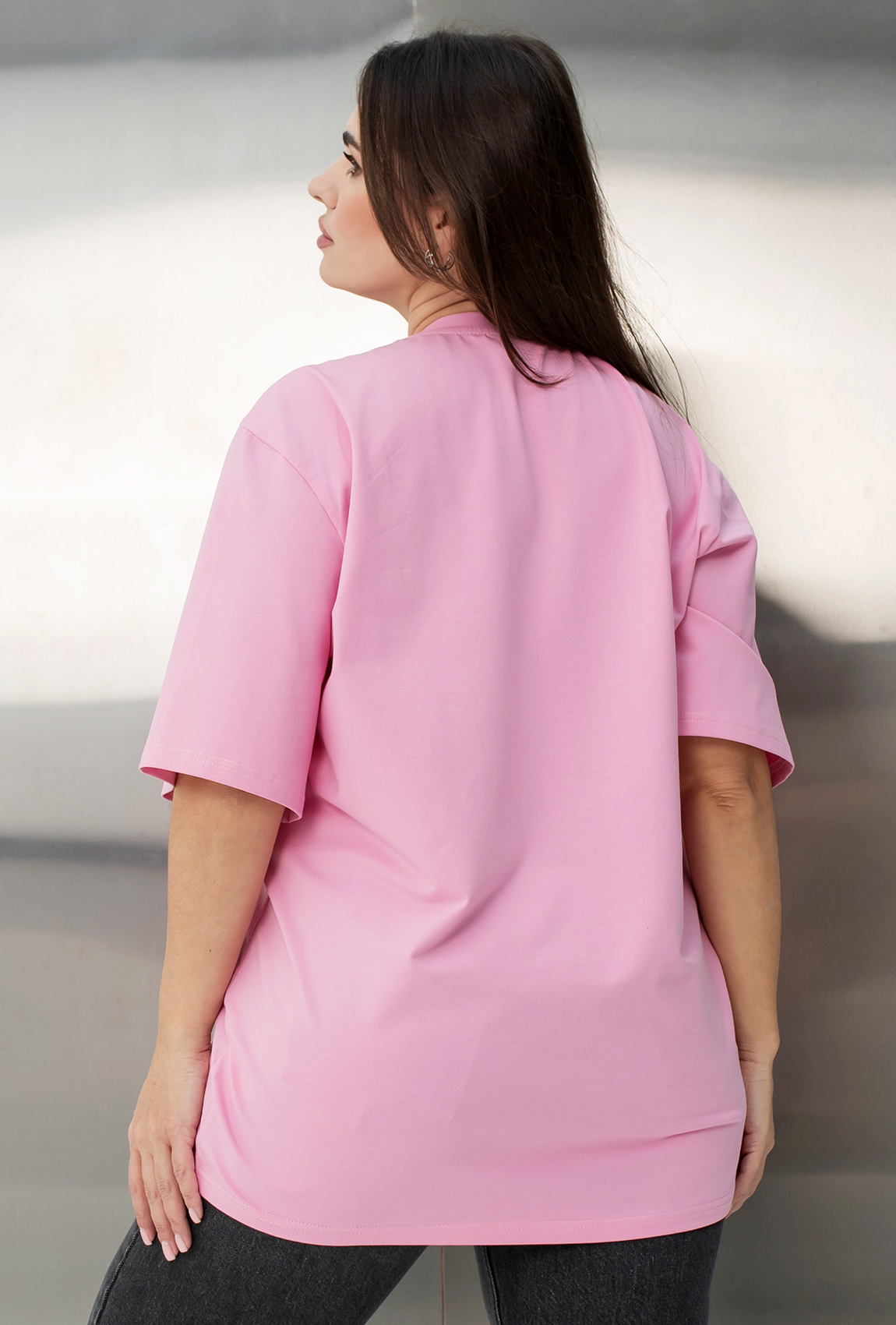 Розовая футболка Love Love —  275739. Maritel. Изображенние 2