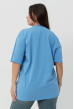Блакитна футболка Love з серцем — 377099. Maritel. Зображення 2 Блакитна футболка Love з серцем — 377099. Maritel. Зображення 2