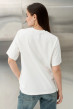 Молочная футболка бабочка — 639695. Maritel. Изображенние 2 Молочная футболка бабочка — 639695. Maritel. Изображенние 2