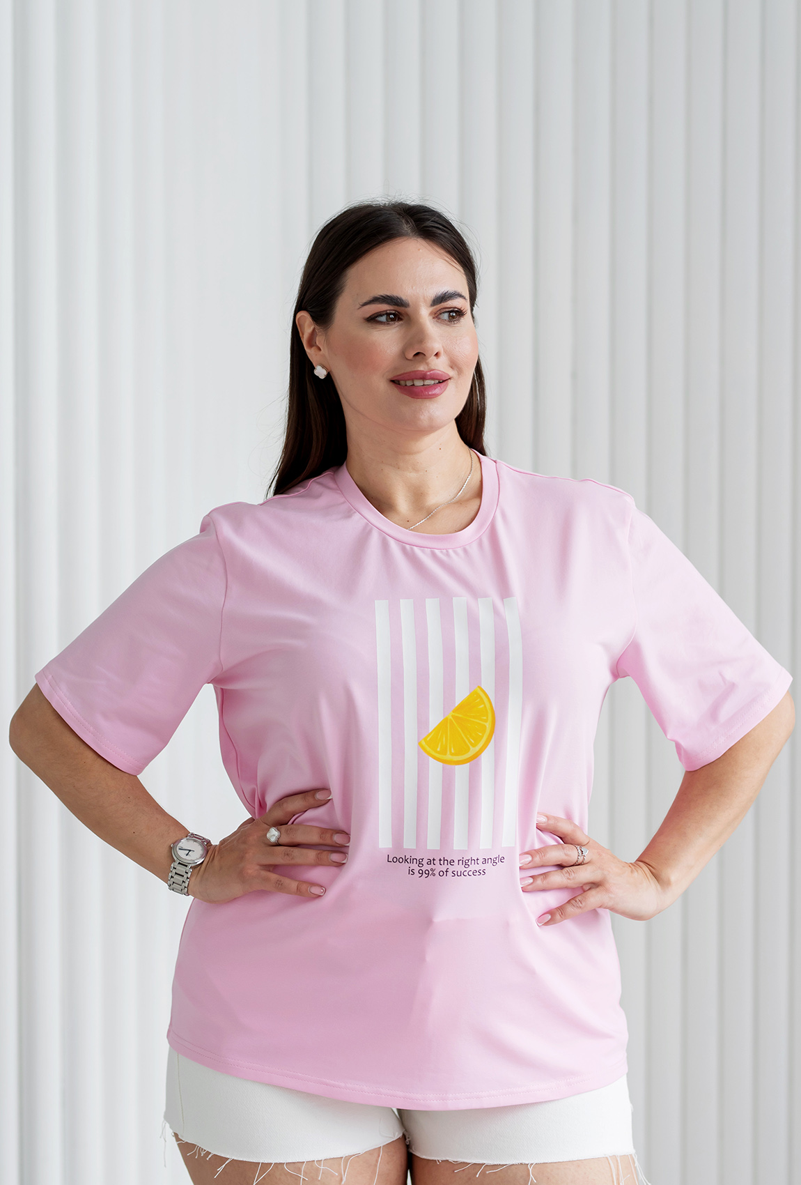 Розовая футболка Success —  779455. Maritel. Изображенние 1