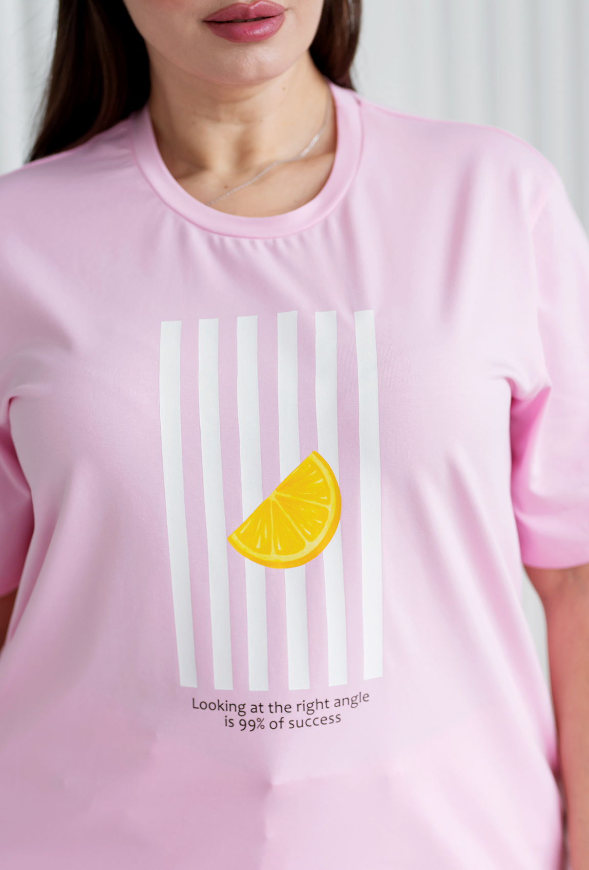 Розовая футболка Success —  779455. Maritel. Изображенние 3