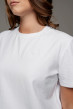Молочная футболка с вышивкой. Maritel. Изображенние 3 Молочная футболка с вышивкой. Maritel. Изображенние 3