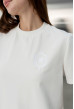 Молочна футболка з вишивкою Secret — 716090. Maritel. Зображення 3 Молочна футболка з вишивкою Secret — 716090. Maritel. Зображення 3