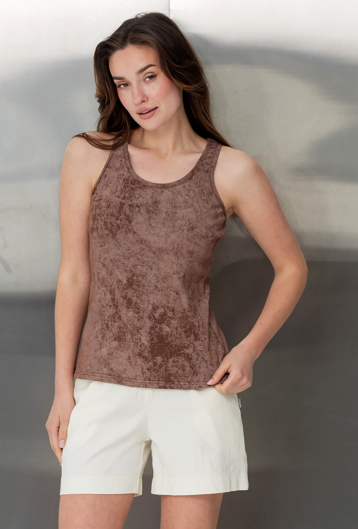 Шоколадная майка борцовка —  832472. Maritel