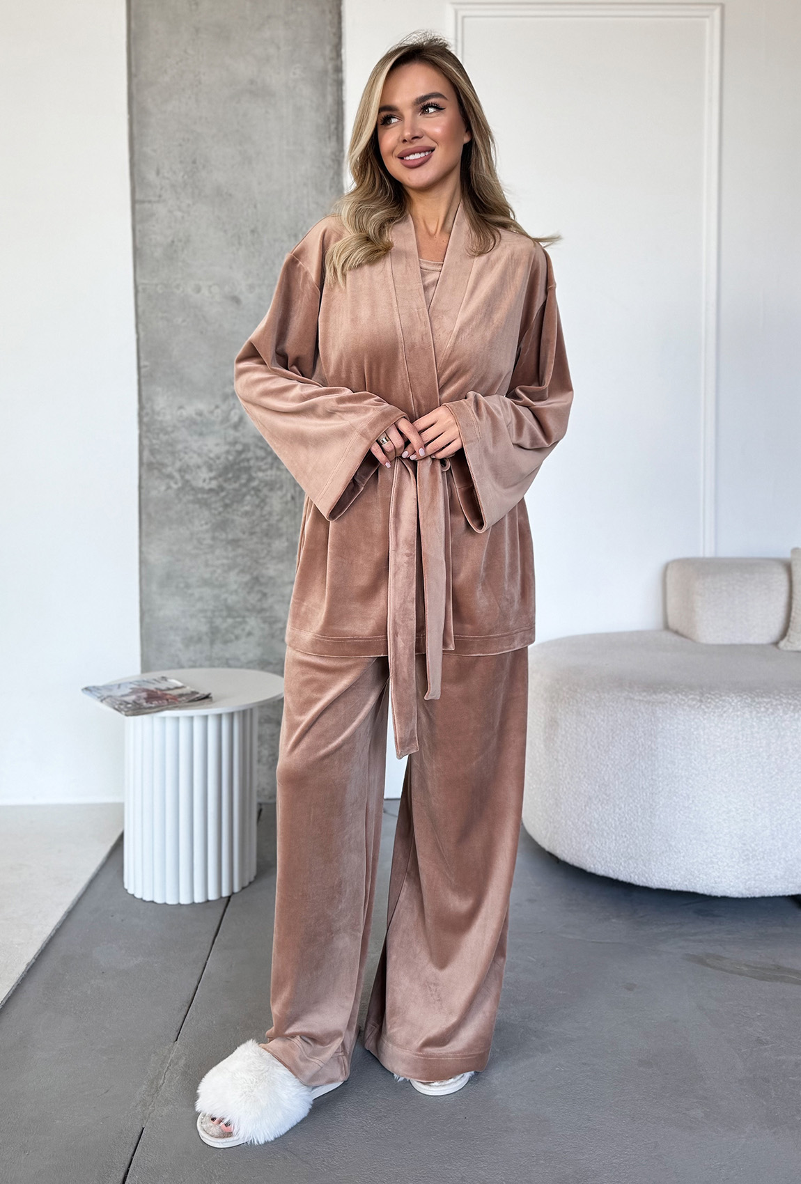 Бежевый домашний костюм —  597139. Maritel
