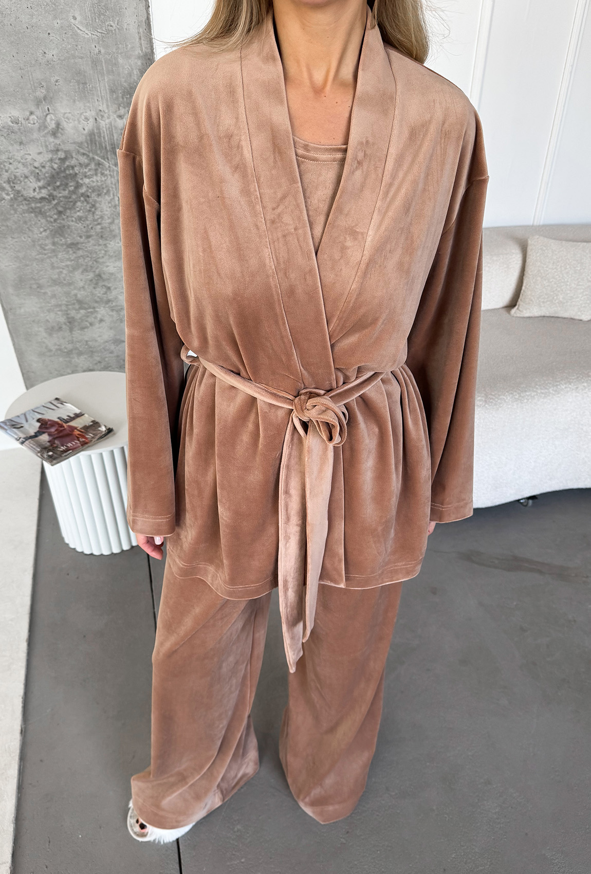 Бежевый домашний костюм —  597139. Maritel. Изображенние 6