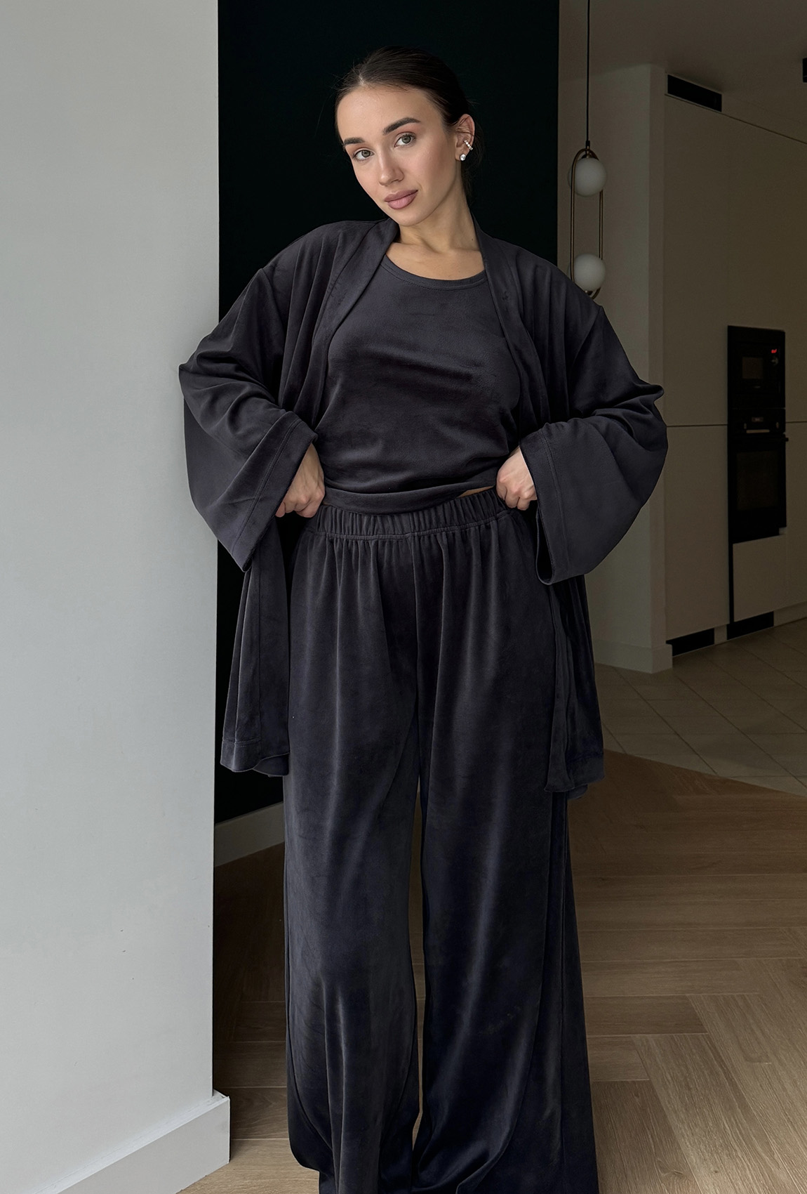 Сірий домашній костюм —  889709. Maritel. Зображення 1