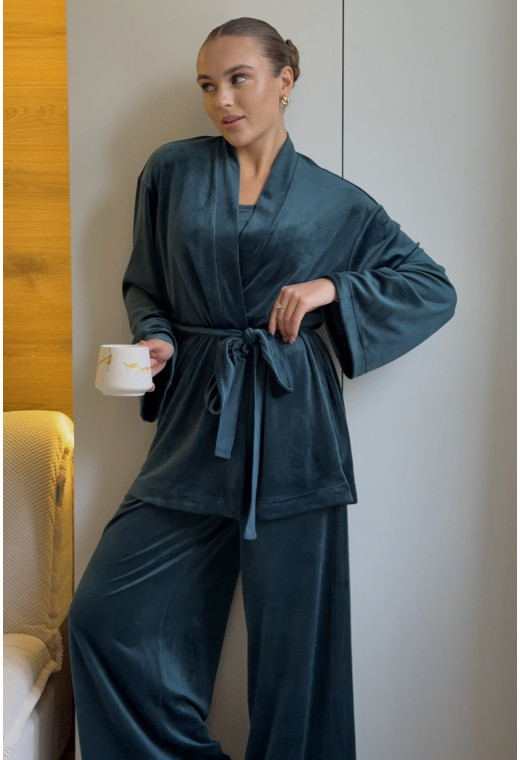 Изумрудный домашний костюм — 329898. Maritel. Изображенние 2 Изумрудный домашний костюм — 329898. Maritel. Изображенние 2