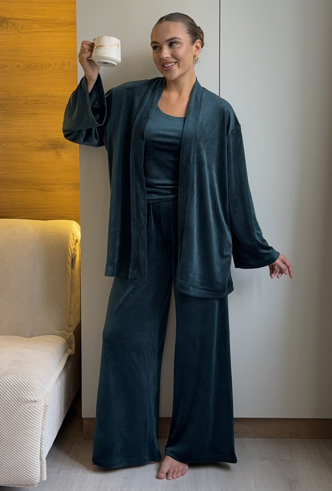 Изумрудный домашний костюм — 329898. Maritel. Изображенние 3 Изумрудный домашний костюм — 329898. Maritel. Изображенние 3