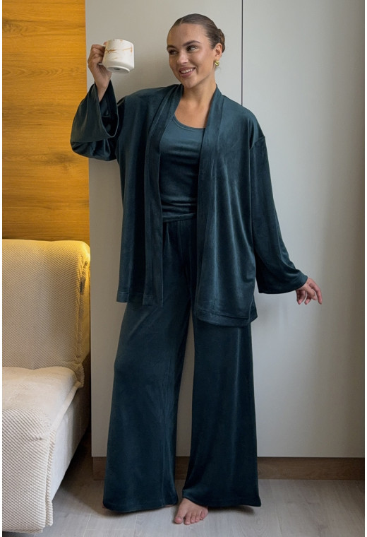Изумрудный домашний костюм — 329898. Maritel. Изображенние 3 Изумрудный домашний костюм — 329898. Maritel. Изображенние 3