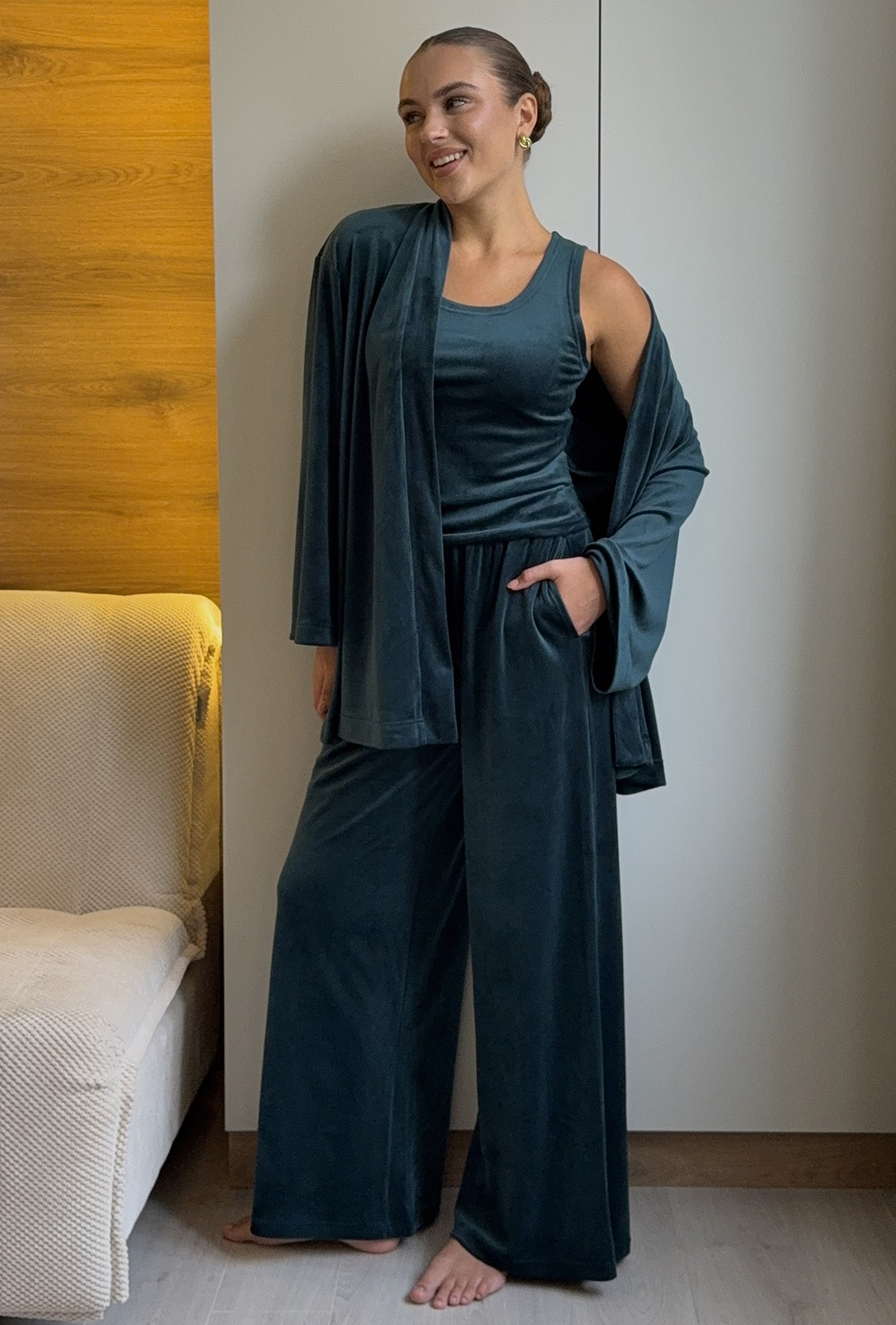 Изумрудный домашний костюм — 329898. Maritel. Изображенние 1 Изумрудный домашний костюм — 329898. Maritel. Изображенние 1